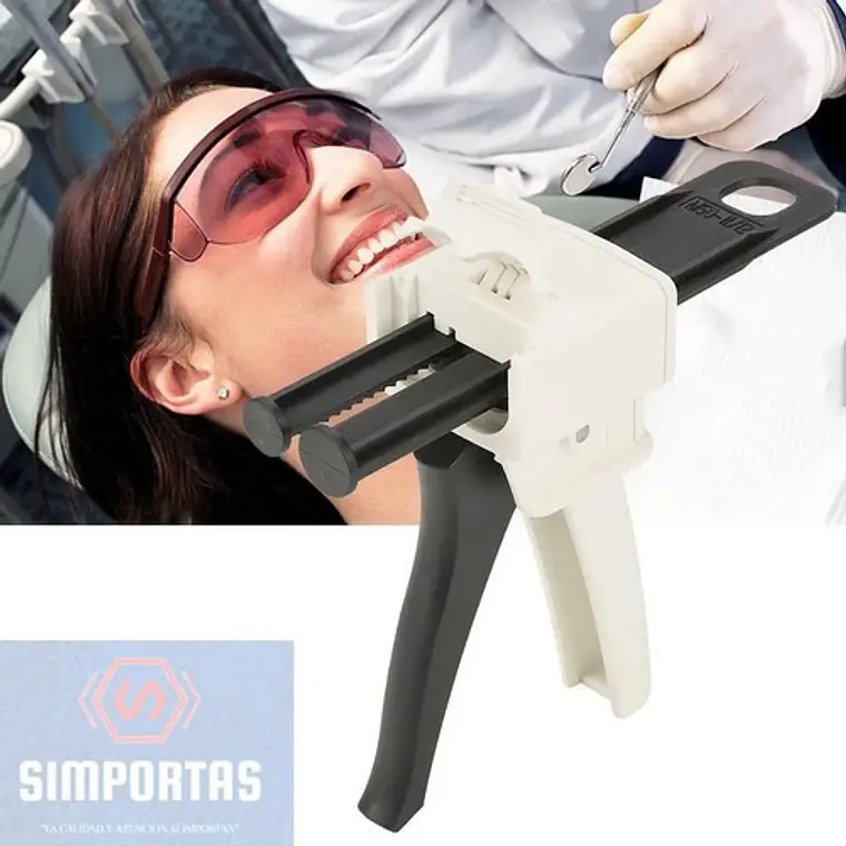 Pistola Para Cartuchos De Silicona Odontología Santiago  3