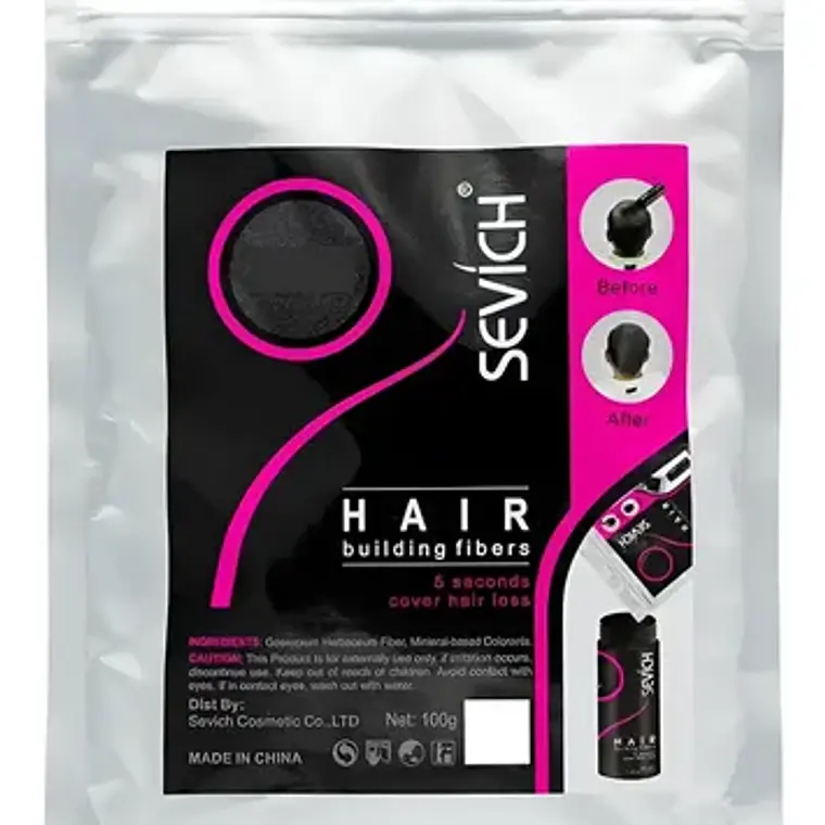 Toppik Recarga Pelo Polvo 100g No Nano Hair Fibras Santiago 1