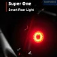 Luz Led Freno Inteligente Bicicleta Super One La Mejor Stgo - Miniatura 2