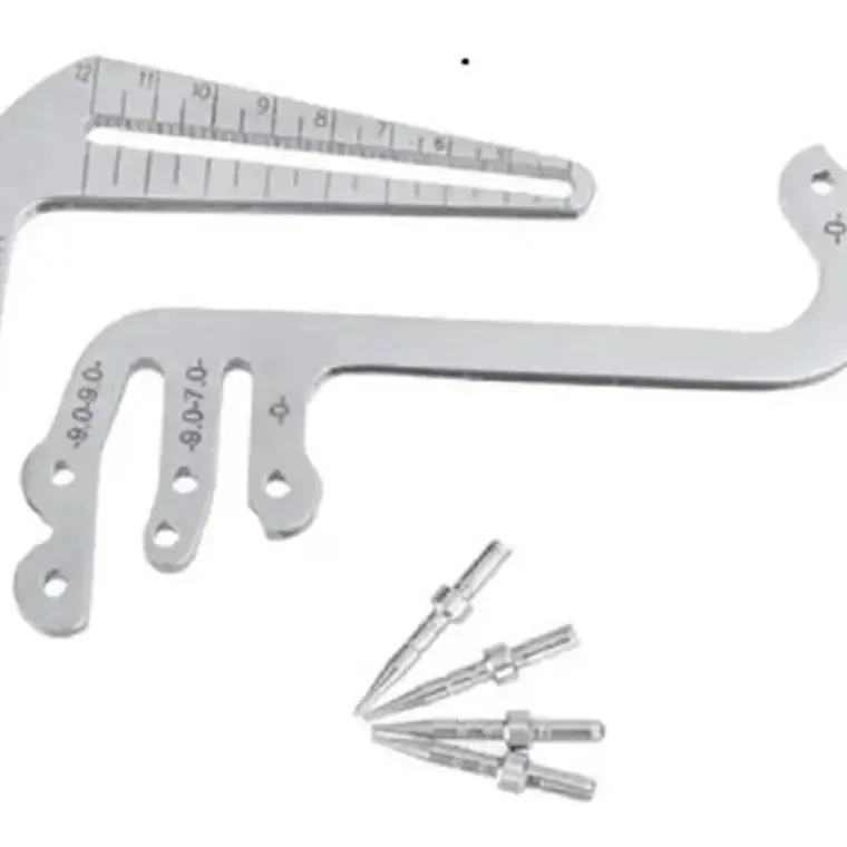 Reglas De Medición Para Implantes Dentales Guía Set Santiago 6