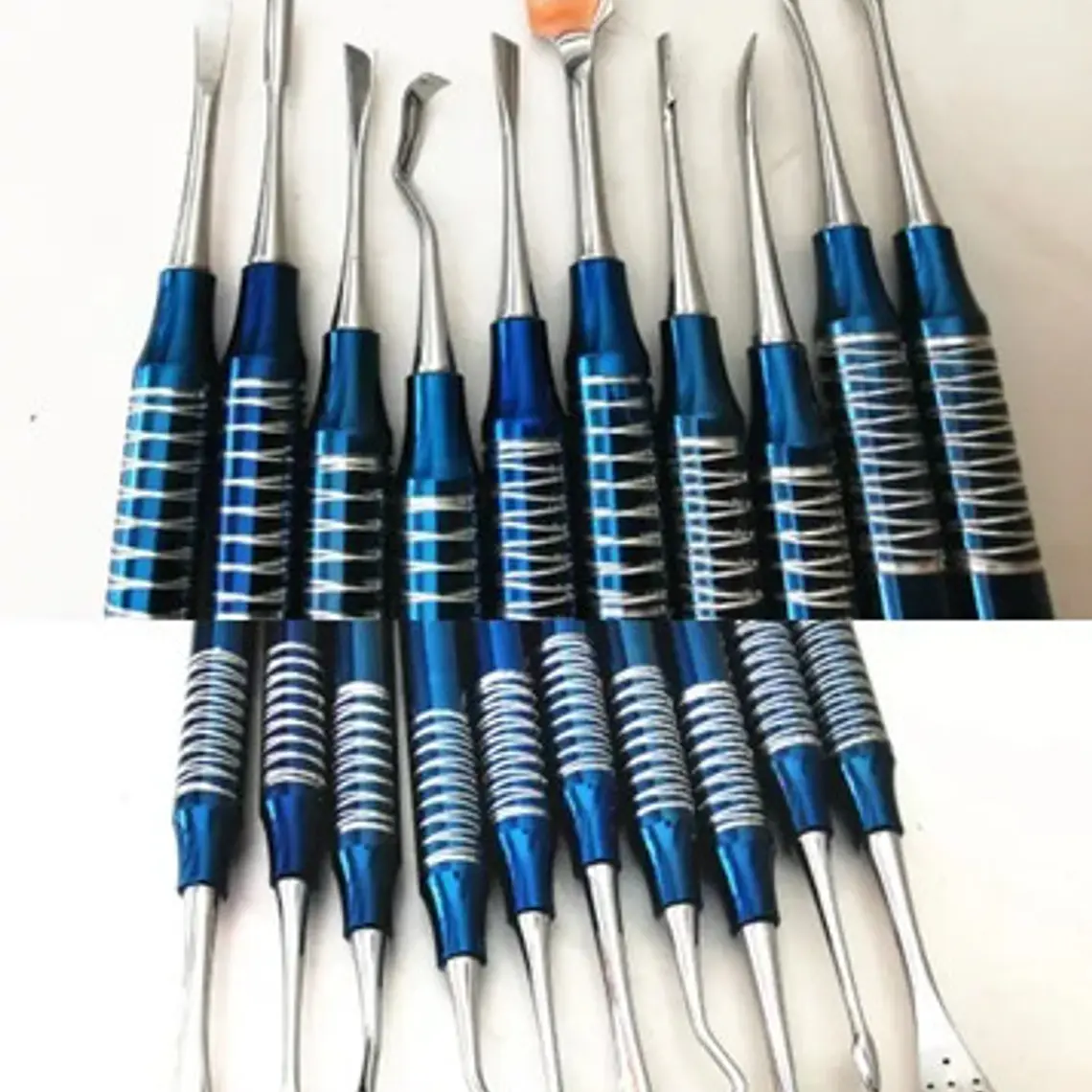 Elevadores De Seno Maxilar Set Azul 10 Piezas Calidad Stgo. 3