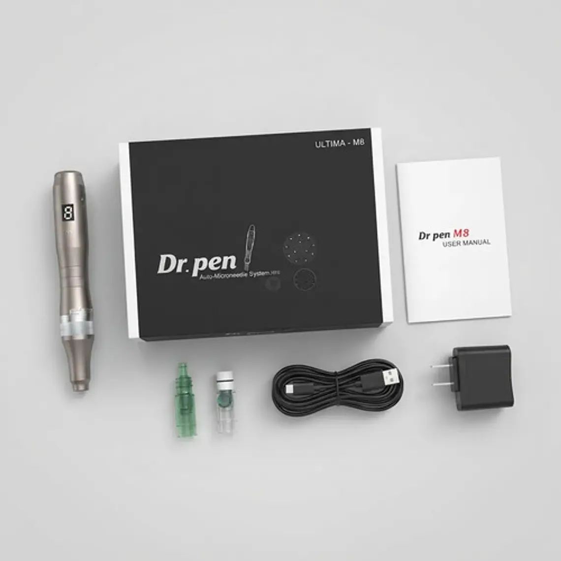Dermapen Dr. Pen M8 Inalambrico 2 Cartuchos Incluidos Stgo. 6