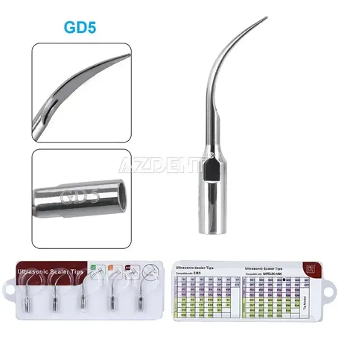 Puntas Scaler Ultrasonido Cavitron Dte/satelec Unidad  13