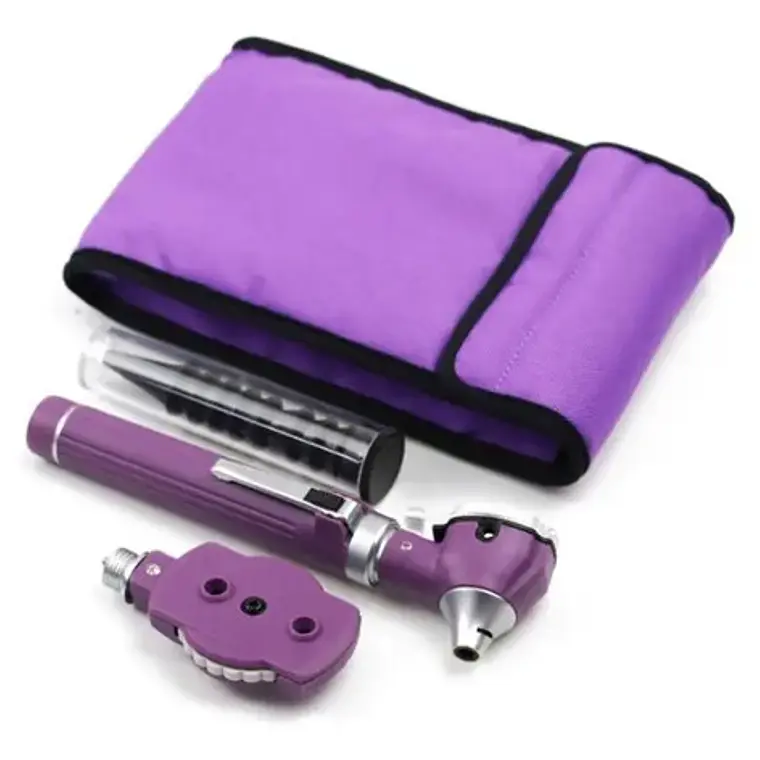 Otoscopio Y Oftalmoscopio Set Medico Reflejo Santiago 25