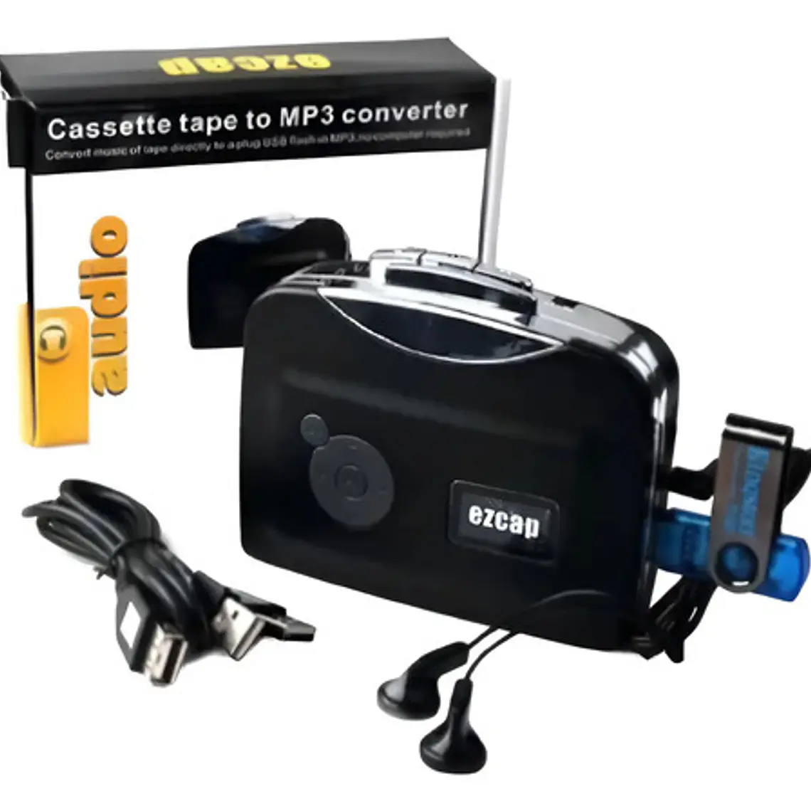 Transpasa Convierte Cassette A Mp3 Via Usb Convertidor Stgo. 1