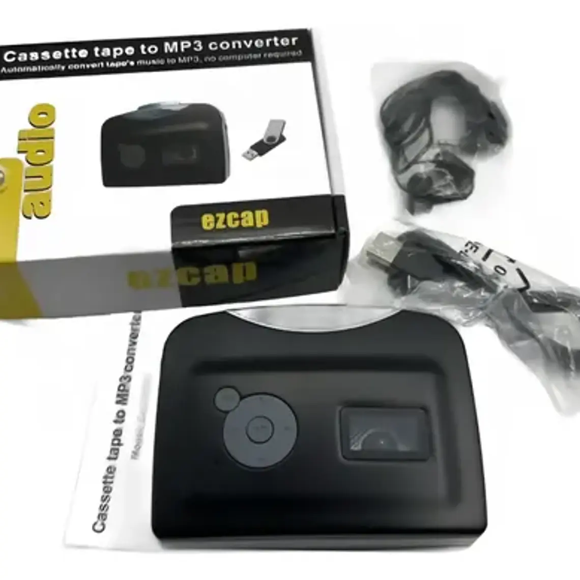 Transpasa Convierte Cassette A Mp3 Via Usb Convertidor Stgo. 2