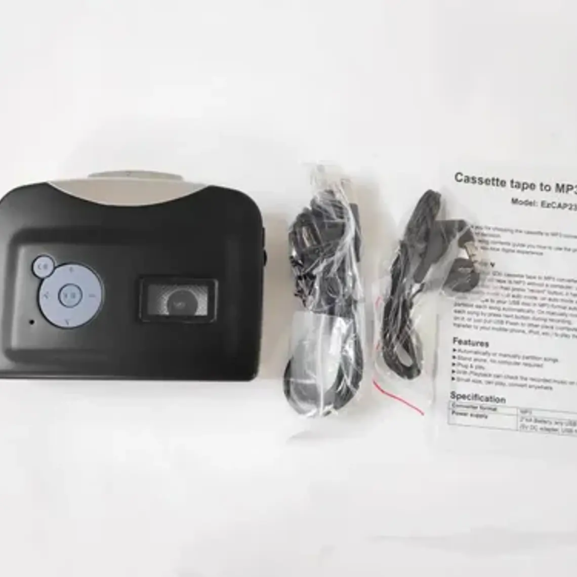 Transpasa Convierte Cassette A Mp3 Via Usb Convertidor Stgo. 4