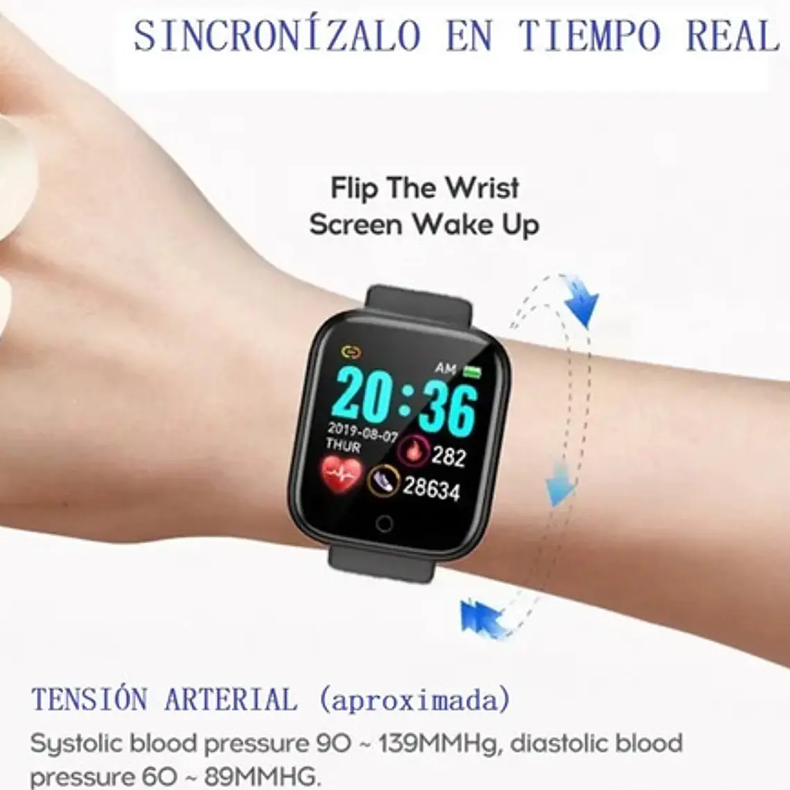 Smartwatch Deportivo Llamada Bluetooth Reloj Inteligente 4