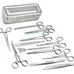 Set Quirúrgico Caja Acero Con 13 Instrumentos Cirugía Menor - Miniatura 4
