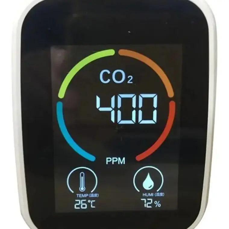 Detector Portátil Co2 Medidor Dióxido De Carbono Aire Stgo. 11