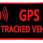 2 X Logos Gps Tracked Vehicle Adhesivos Para Auto Santiago - Miniatura 1