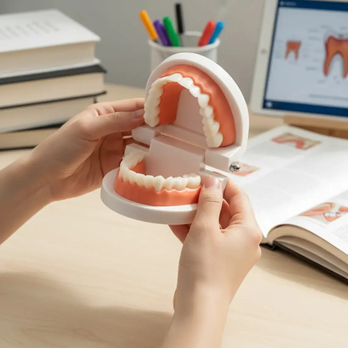 Modelo Dental Arcada Para Enseñanza Y Estudio Santiago 8