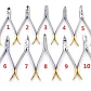 Alicate Ortodoncia Acero Bird Beak Cortador Santiago - Miniatura 2