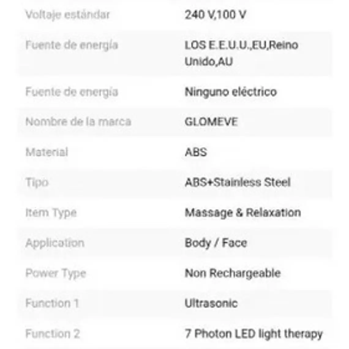 Ultrasonido 1 Y 3 Mhz, Luz Led 7 En 1, Foton + Y Flex 6