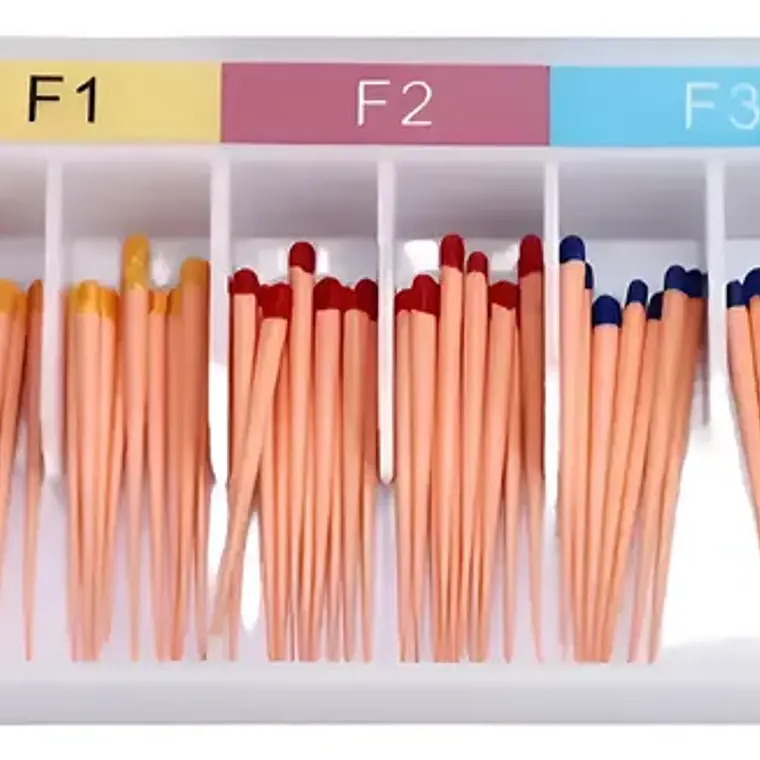 Conos De Gutapercha P/ Sistema Protaper Mixto F1-f2-f3 Stgo. 1