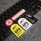 Set 5 Logos Gps Tracked Adhesivos Para Bicicletas Santiago - Miniatura 2