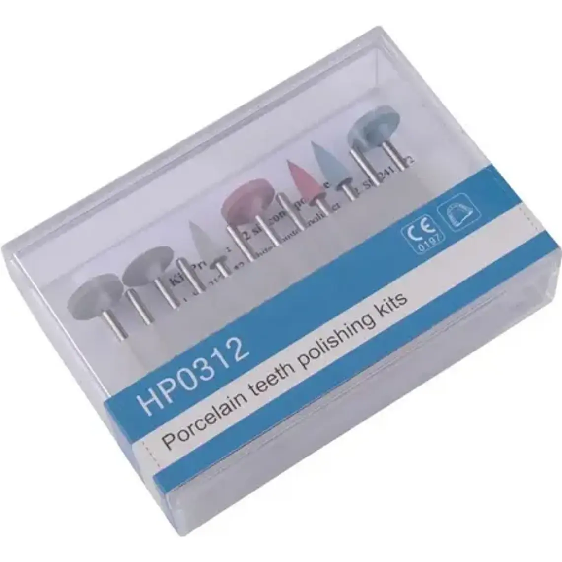Pulidor De Cerámica Y Porcelana Dental Set De 12u Santiago 1