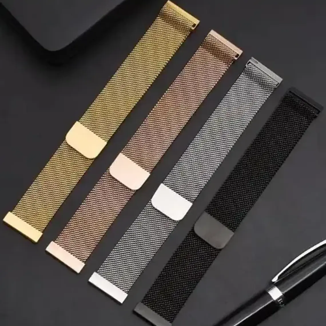 Correa Metálica Para Samsung Galaxy 3/gear S3 Y Más Santiago 9