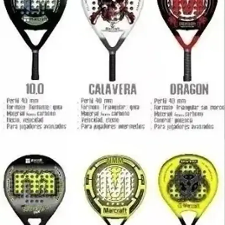 Pala Pádel Reactive 10.0 Nucleo Eva Foam Carbono Paleta Stgo 2