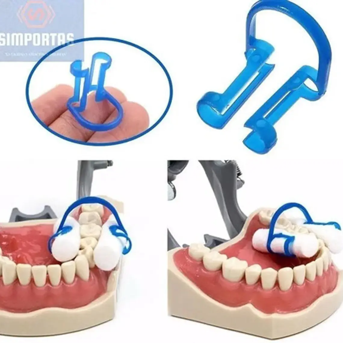 Clip Porta Tórulas Dental X 50 Unidades Comodidad Stgo. 2