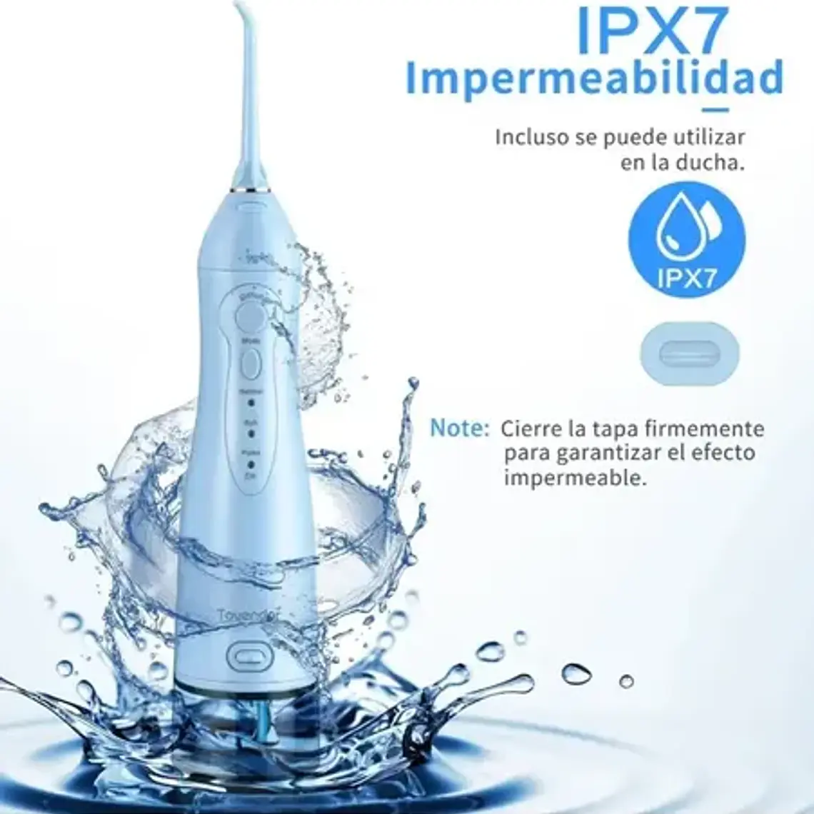 Irrigador Bucal Dental Waterpik Recargable El Mejor Stgo. 10