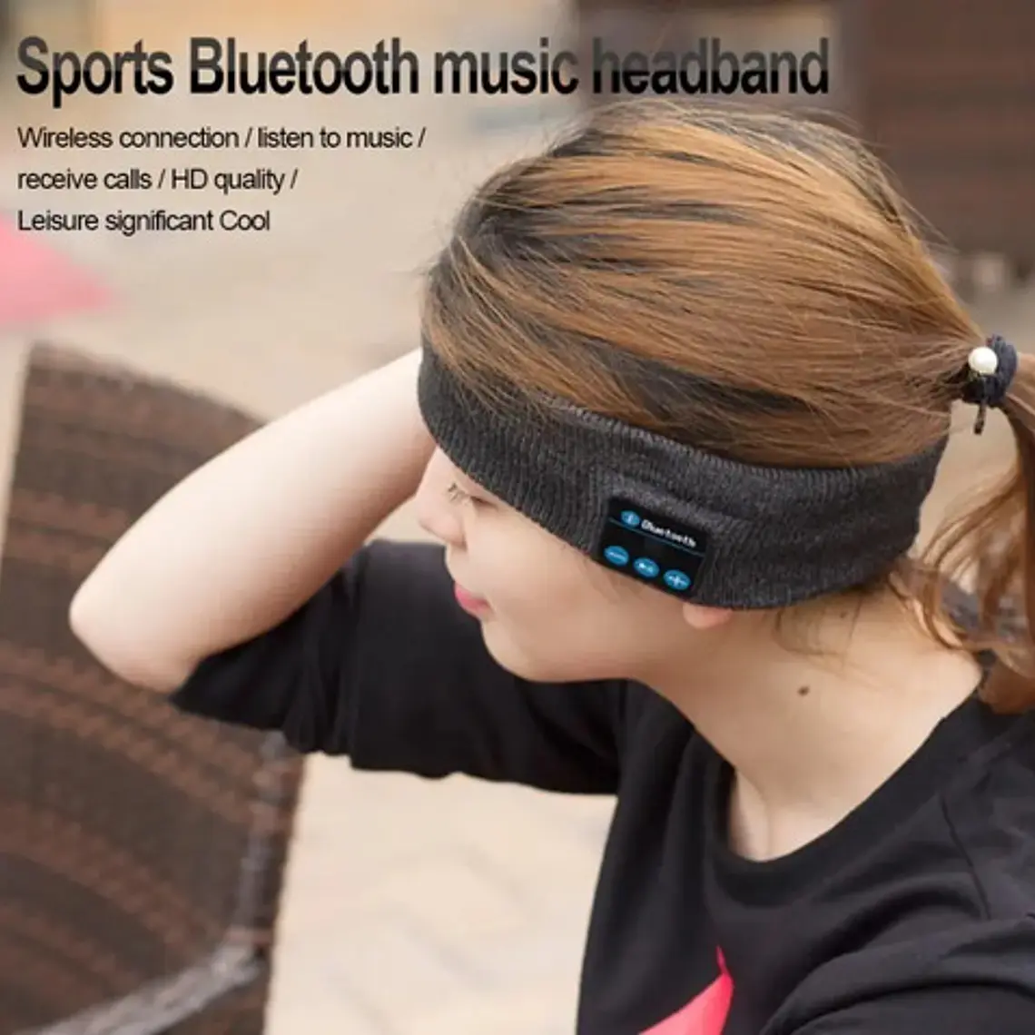 Cintillo Bluetooth Auriculares Inalámbricos Deportivos Flex 4