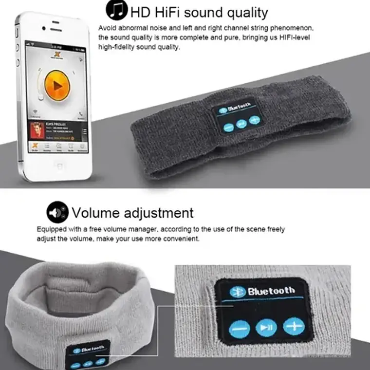 Cintillo Bluetooth Auriculares Inalámbricos Deportivos Flex 5