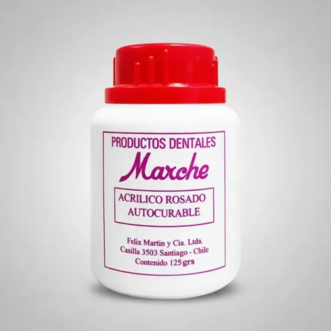 Acrílico Rosado Marché 125 Grs. Santiago 7