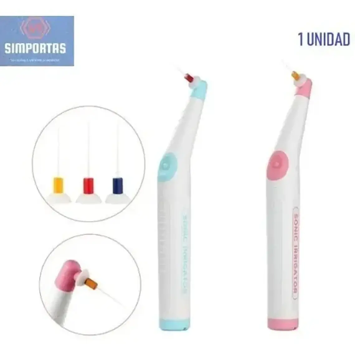 Endo Activador Endodoncia Irrigador 30 Puntas 100 Fundas Sgo 5