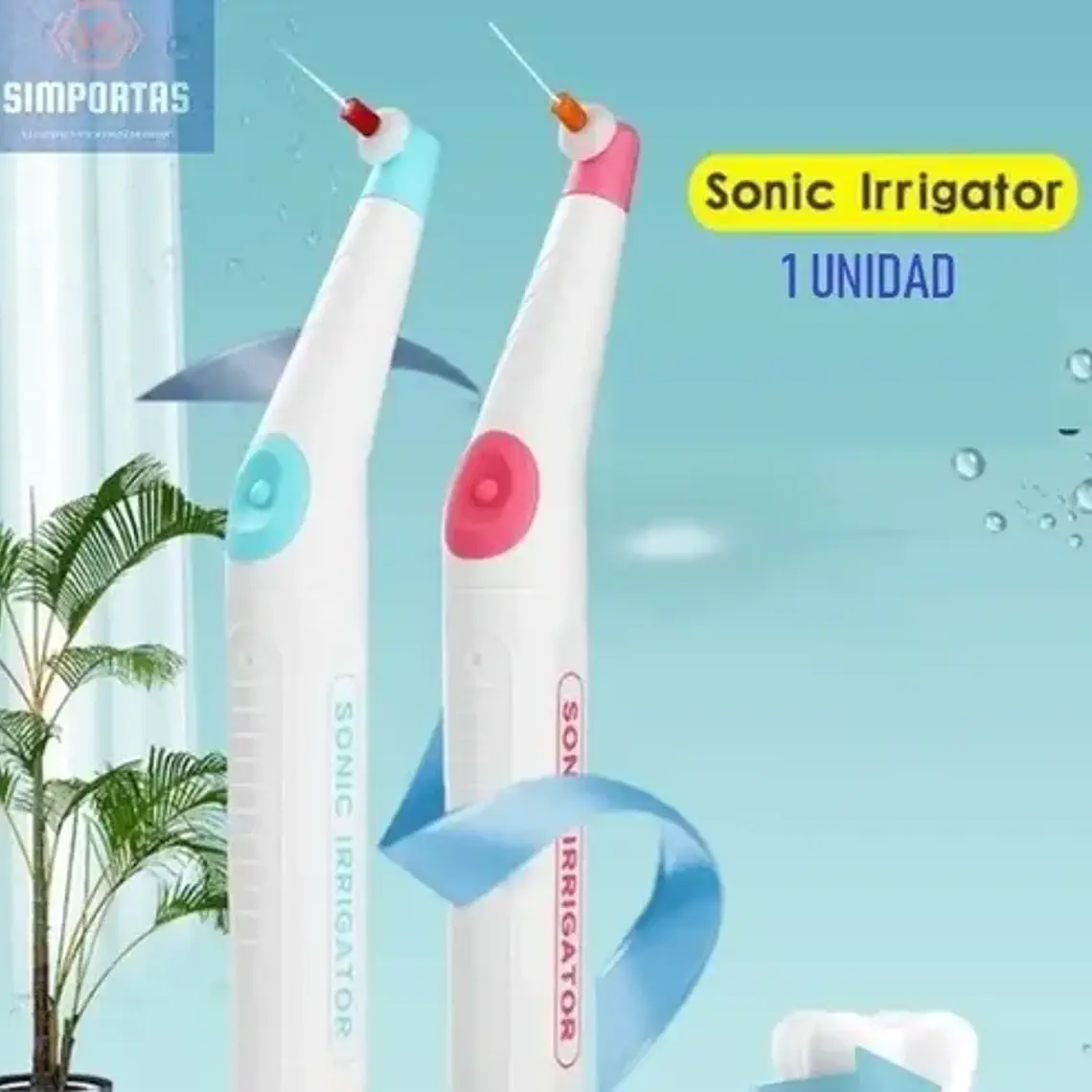 Endo Activador Endodoncia Irrigador 30 Puntas 100 Fundas Sgo 8