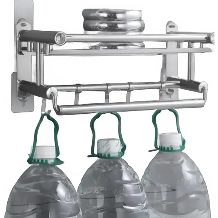 Pack 12 Perchas Pared Adhesivo Fuerte Transparente Colgar 1