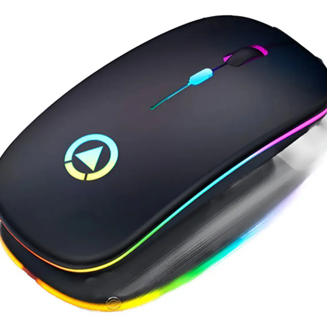 Mouse Inalámbrico Recargable Gaming Silent Mode Santiago 2