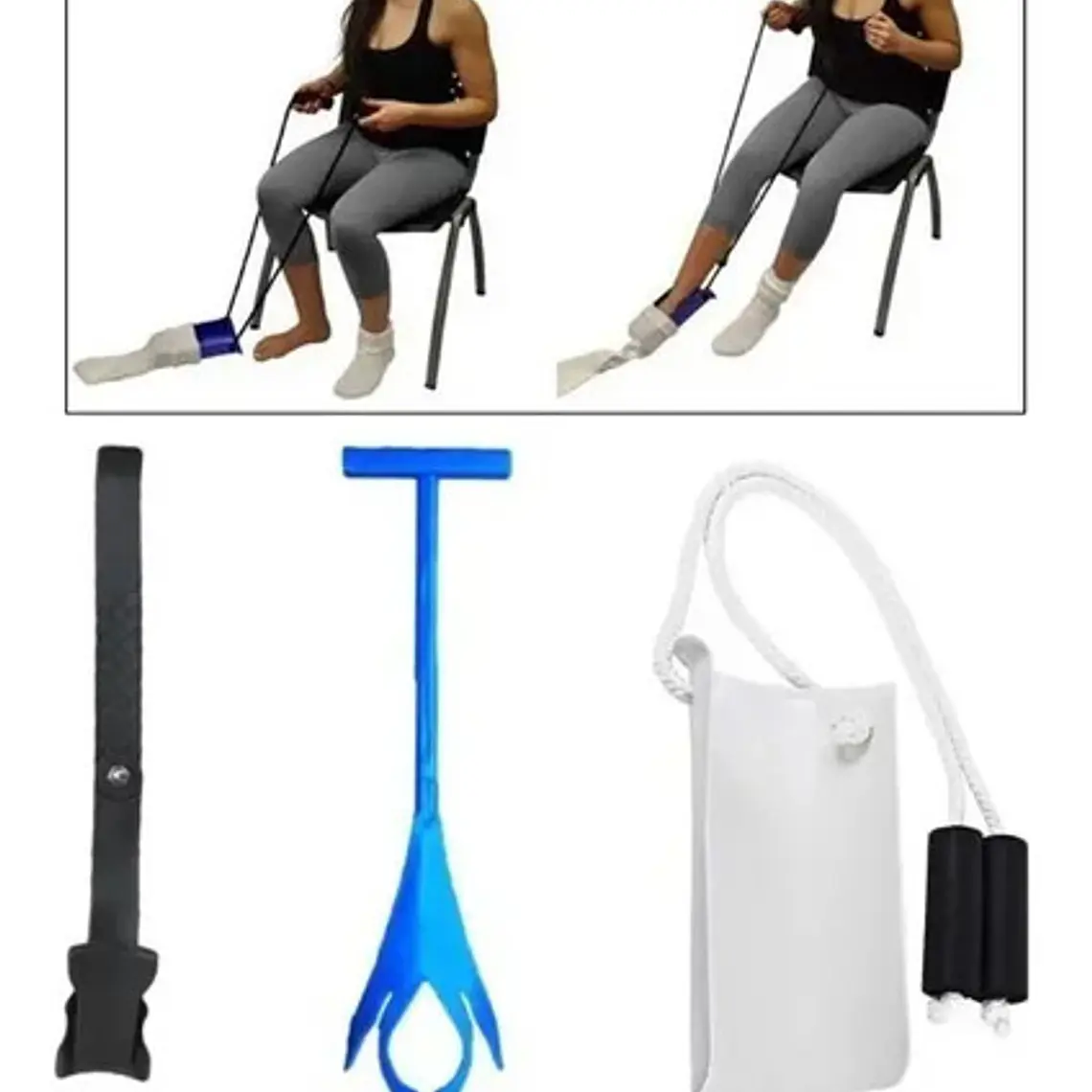 Kit Ayuda Para Ponerse Calcetines Calidad Envío Express 10