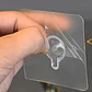2 Perchas De Pared Extra Fuerte Adhesivo Transparente Colgar - Miniatura 15