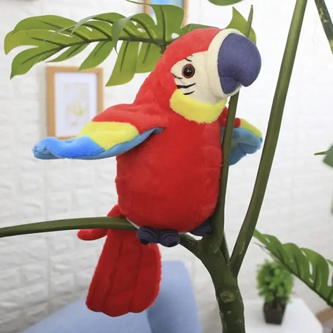 Loro Parlante Peluche A Pilas Repite Lo Que Dices Novedad  11