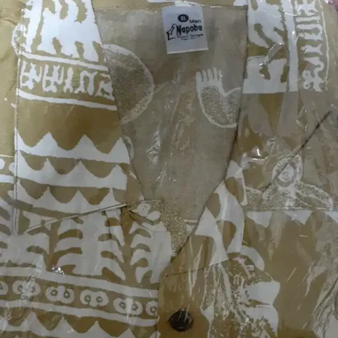 Camisa Polinésica Original De Isla De Pascua (rapa Nui)  4