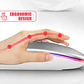 Mouse Gamer Rgb Bluetooth Inalámbrico Recargable Silencioso - Miniatura 12