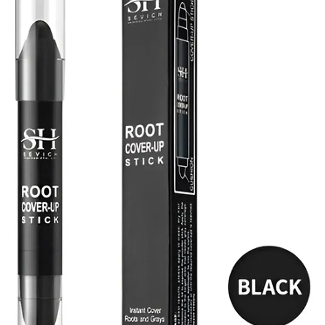 Tinte Lápiz Para Raíces Y Canas Instantáneo Con Goma Sevich 2