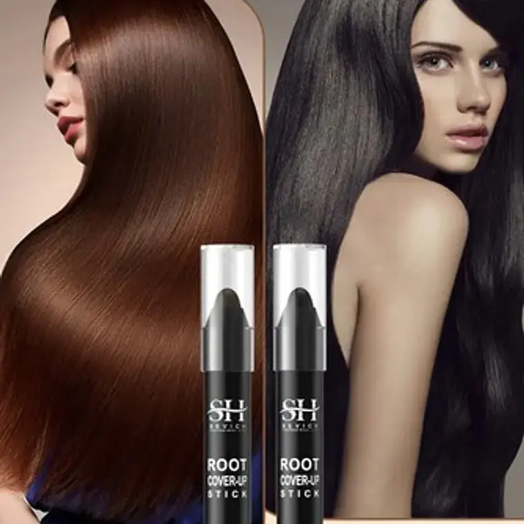 Tinte Lápiz Para Raíces Y Canas Instantáneo Con Goma Sevich 8