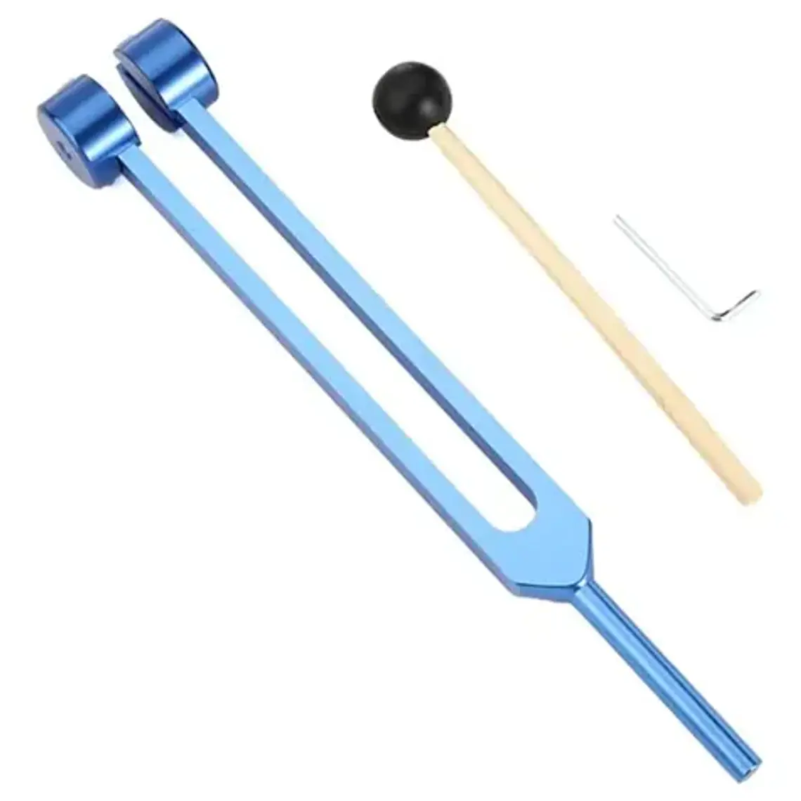 Kit Diapason Medico + Mazo Frecuencia Examen Reflejo 528 Hz 25