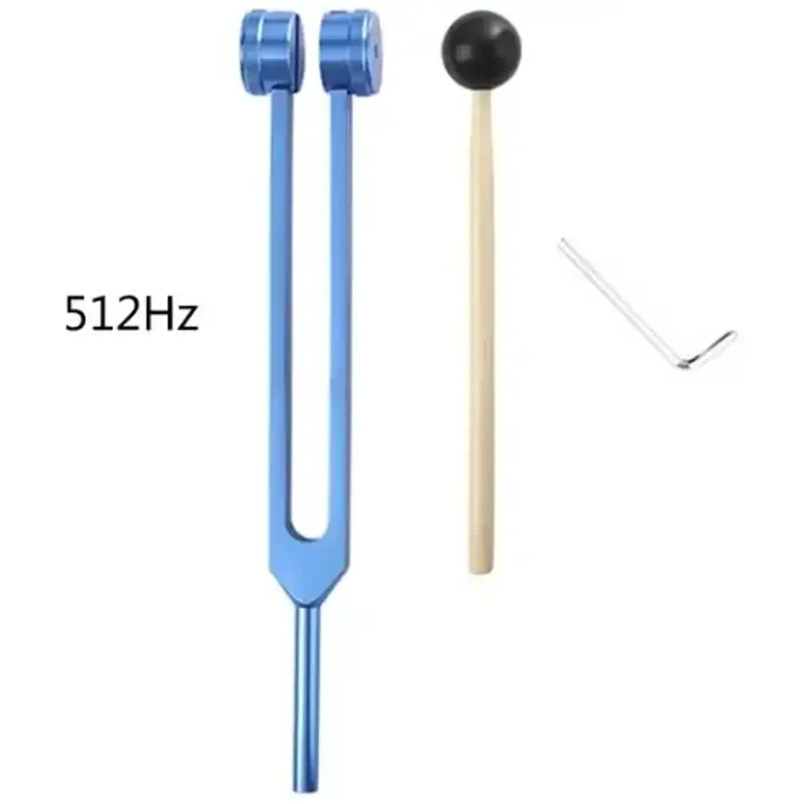 Kit Diapason Medico + Mazo Frecuencia Examen Reflejo 528 Hz 29