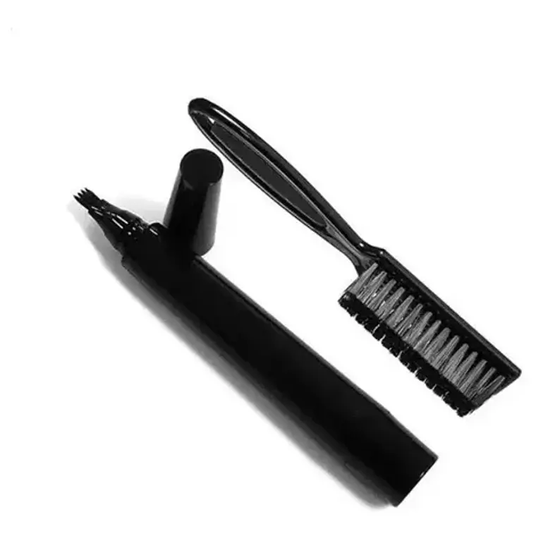 Set Plumón Marcador + Cepillo Rellenar Barba Stgo.    9