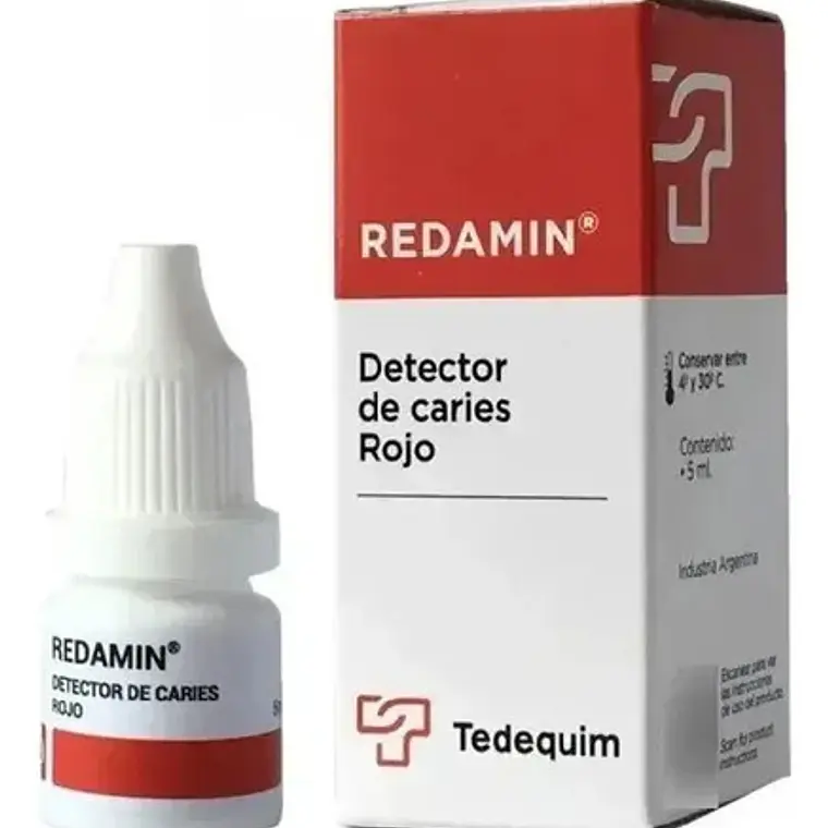 Redamín Detector De Caries Dental 5ml Uso Profesional Stgo. 1