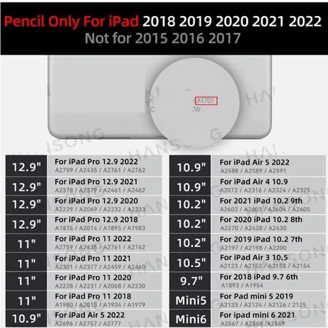 Lápiz Pencil Óptico Para iPad Con Rechazo Palma Precisión  26
