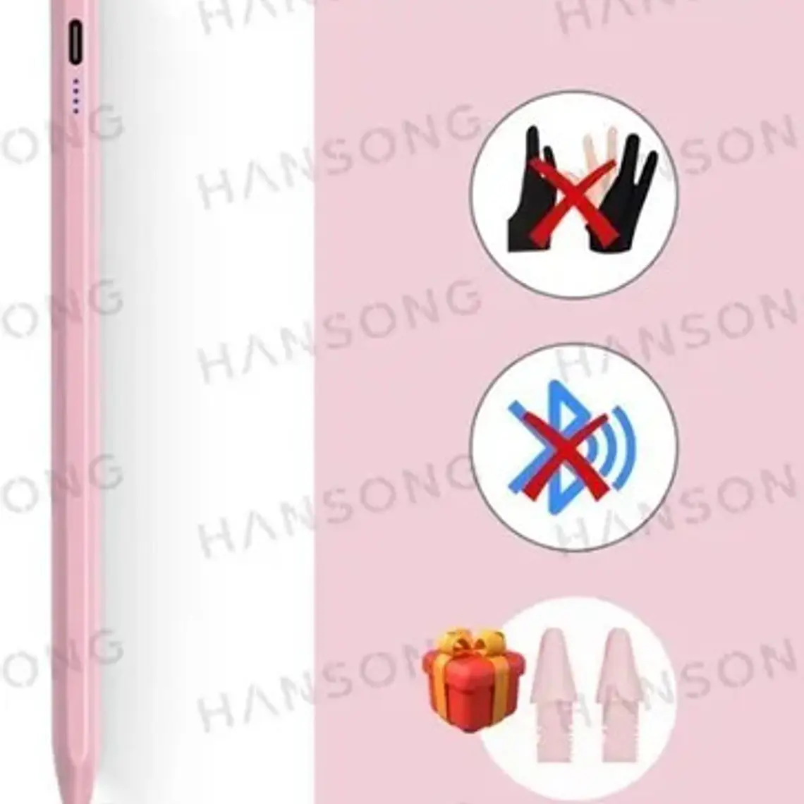 Lápiz Pencil Óptico Para iPad Con Rechazo Palma Precisión  31