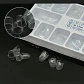 Set Coronas Reconstrucción Dental Celuloide 64u Tranparentes - Miniatura 4