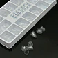 Set Coronas Reconstrucción Dental Celuloide 64u Tranparentes - Miniatura 6