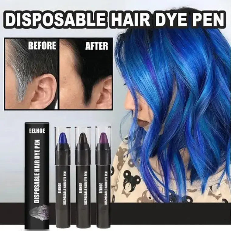 Tinte Lápiz Para Raíces Y Canas Instantáneo Temporal Stgo. 8