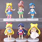 Figuras Sailor Moon Set De 6 Piezas 10 Cms Calidad - Miniatura 2