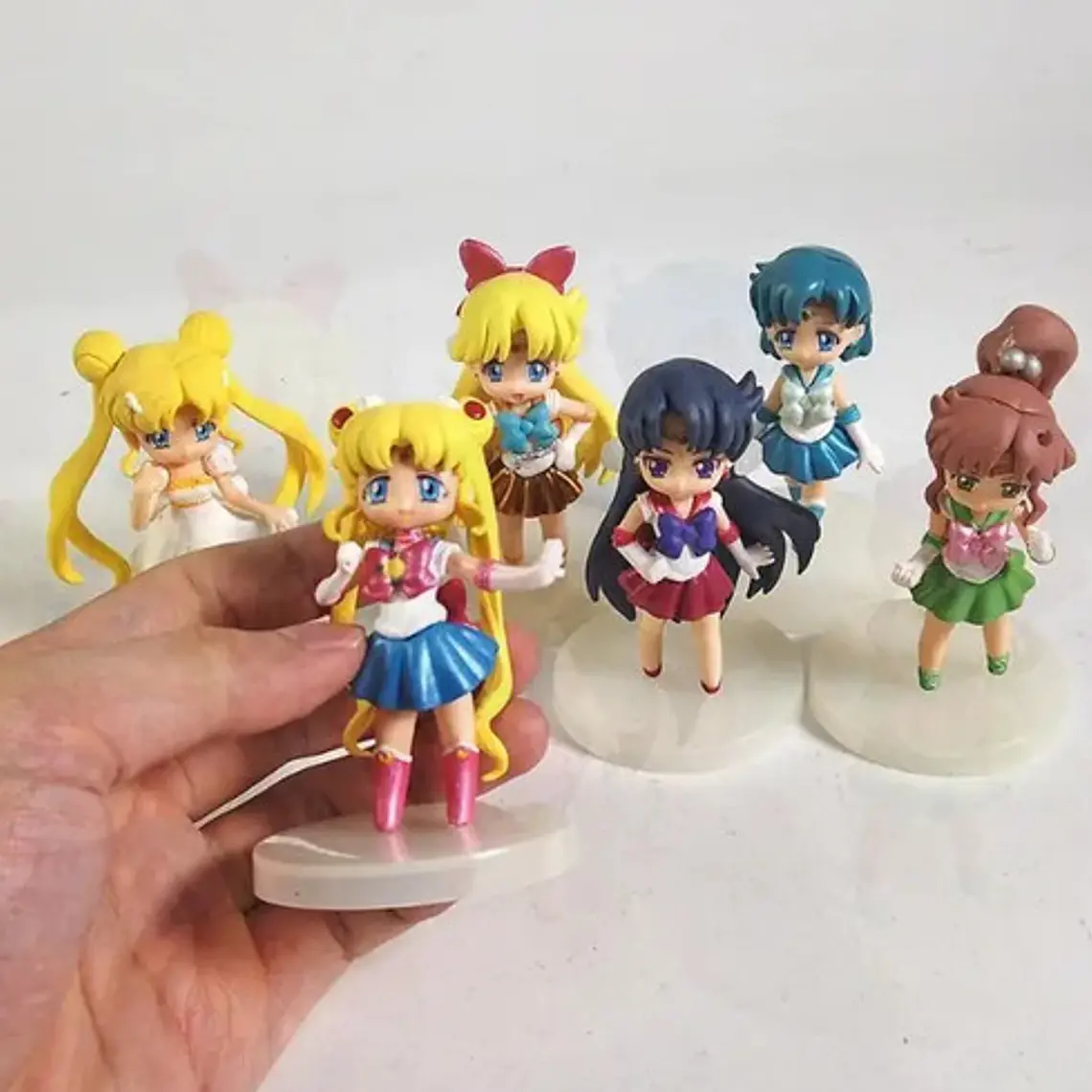 Figuras Sailor Moon Set De 6 Piezas 10 Cms Calidad 4